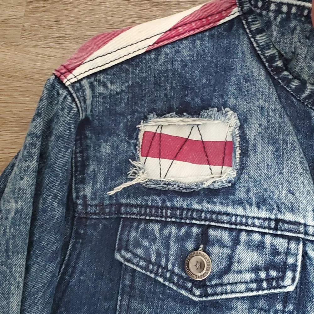 Men's Vintage Denim Jean Jacket - Picture 5 of 14